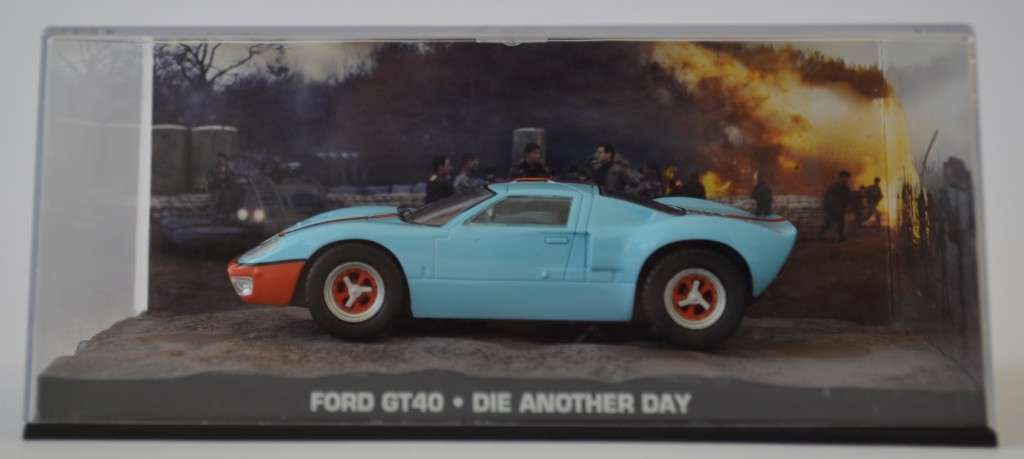 James Bond 007 Ford GT40 - Die Another Day Model Car Scale 1:43 as per photo