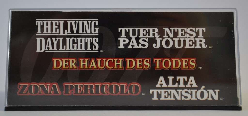 James Bond 007 Audi 200 Quatro - The Living Daylights Model Car Scale 1:43 as per photo