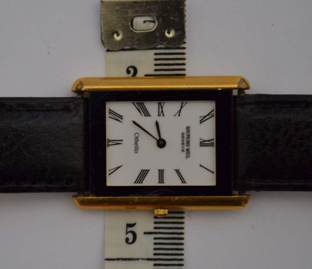 Raymond Weil Geneve Orthello 18k Gold Electroplated Watch, Working as per photo