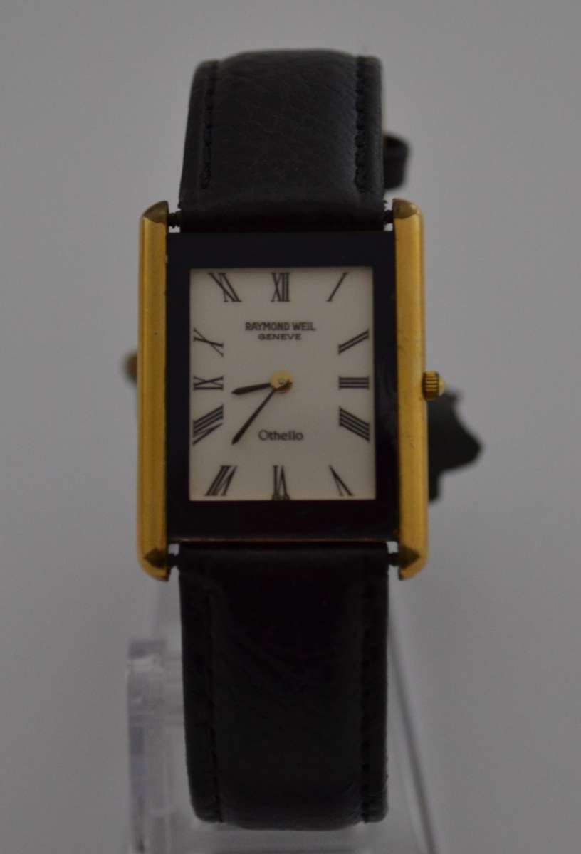 Raymond Weil Geneve Orthello 18k Gold Electroplated Watch, Working as per photo