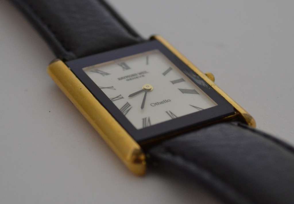 Raymond Weil Geneve Orthello 18k Gold Electroplated Watch, Working as per photo