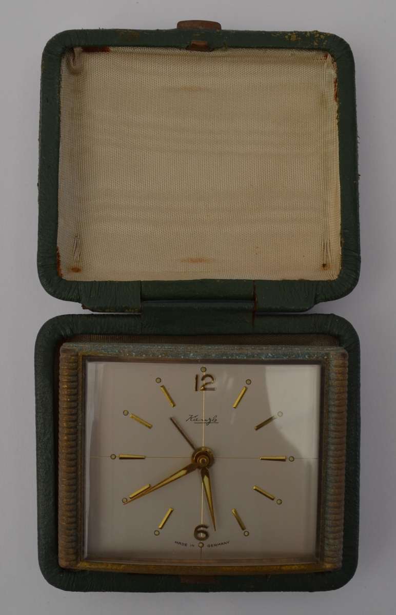 Kienzle Vintage Travel Alarm Clock, Working as per photo