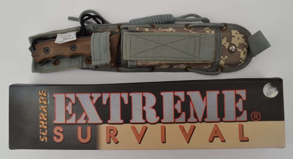 Schrade Extreme Survival knife with sheath 30cm as per photo