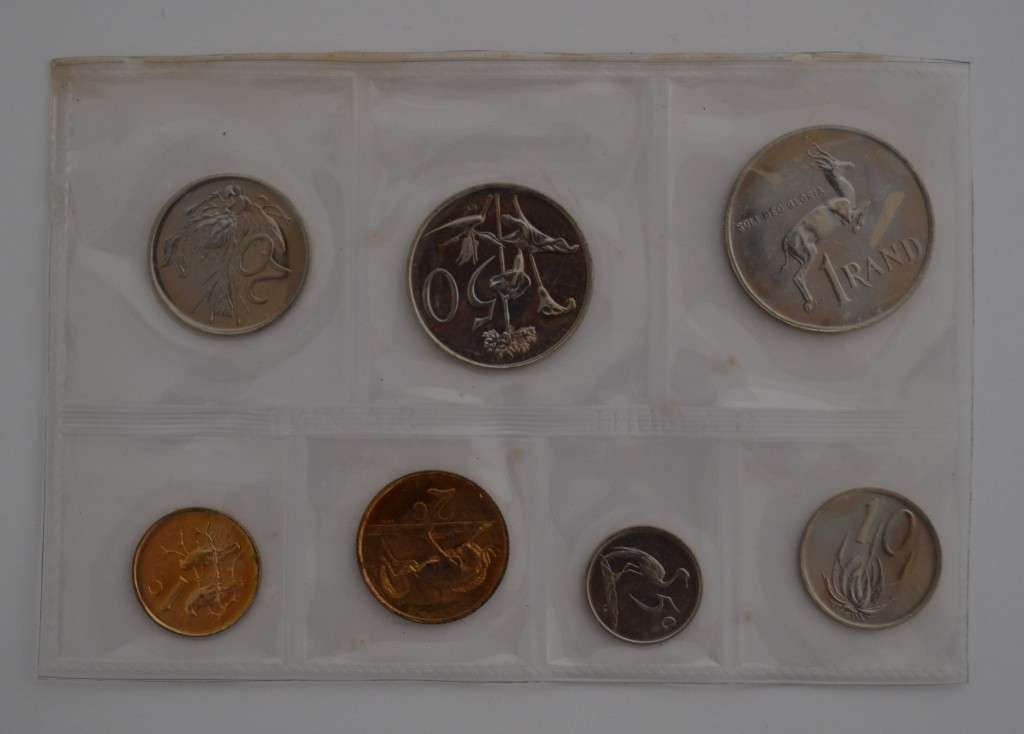 1986 SA Mint Coin Set as per photo