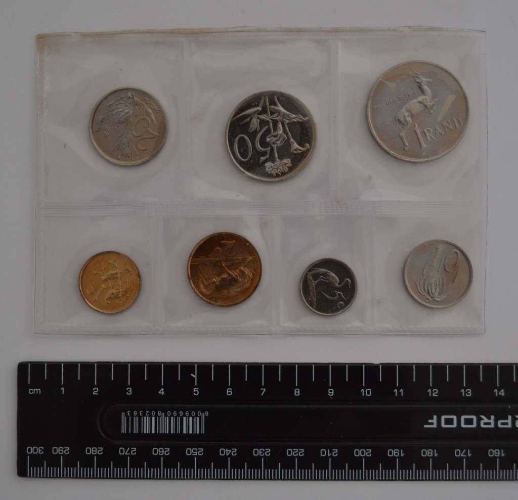 1986 SA Mint Coin Set as per photo