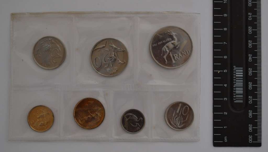1986 SA Mint Coin Set as per photo