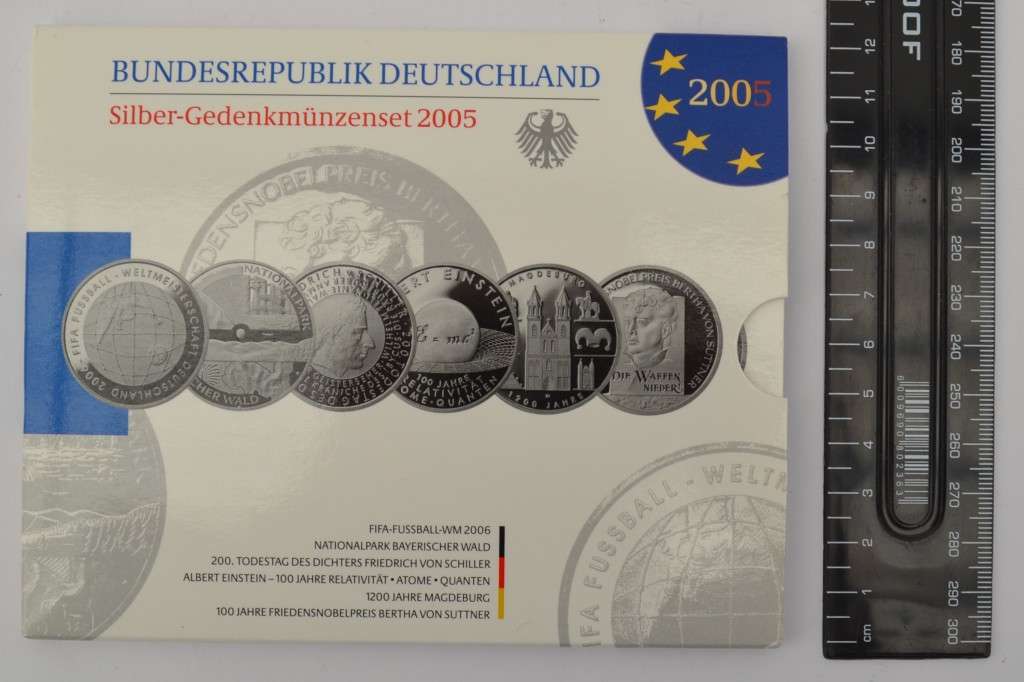 2005 German Silver Coin Set as per photo