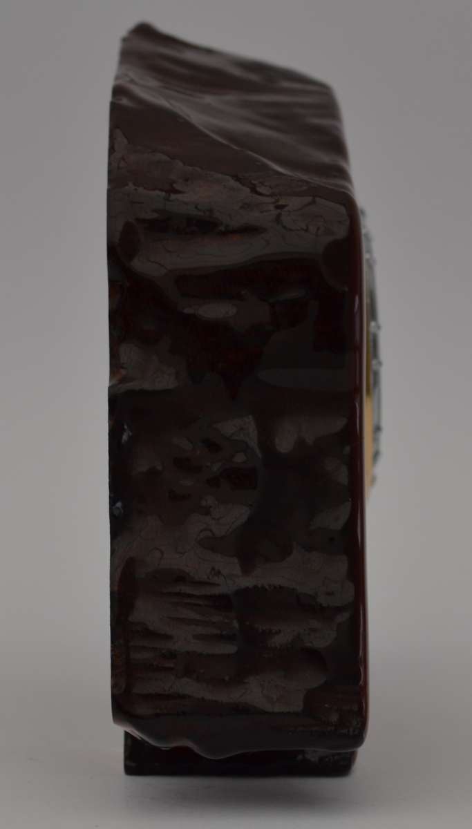 Natural Wood Creations Clock made in New Zealand as per photo