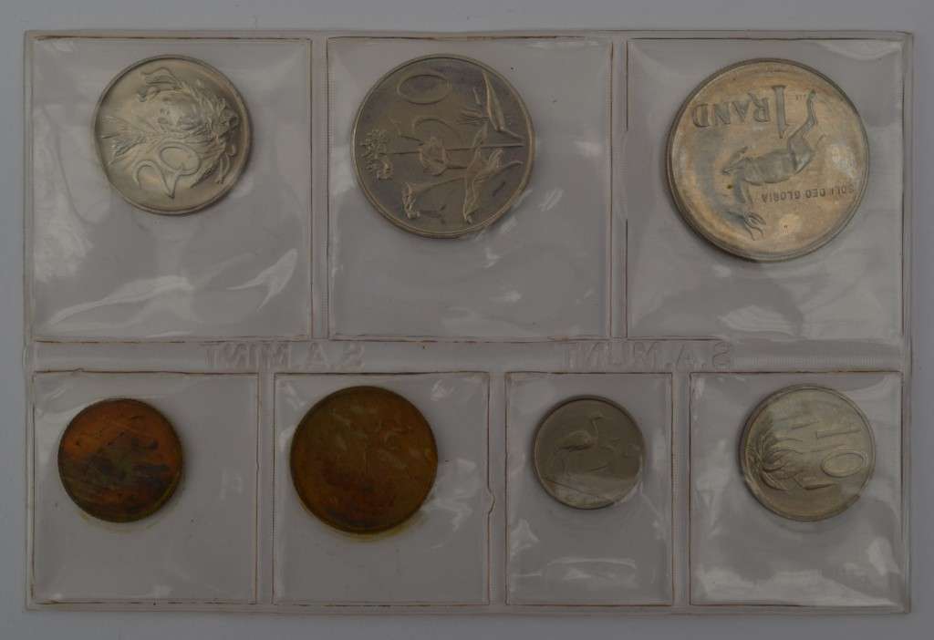 1980 SA Mint Coin Set as per photo