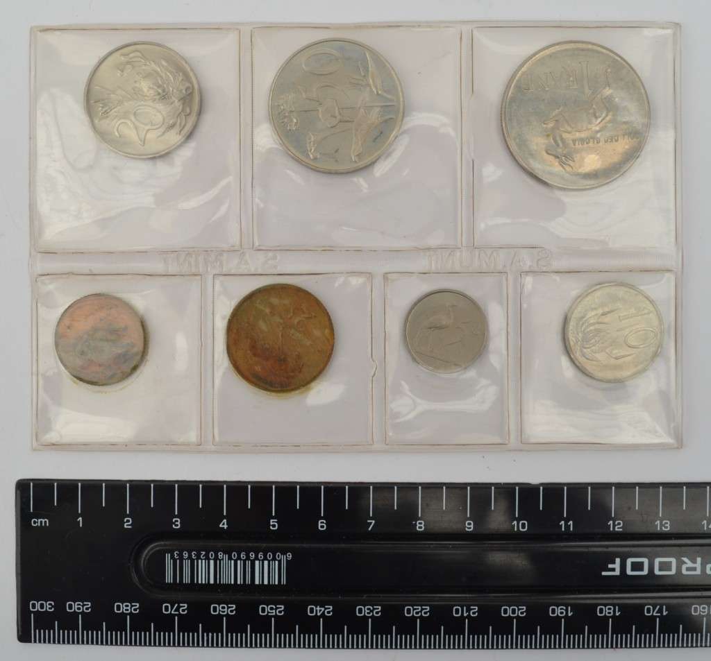 1980 SA Mint Coin Set as per photo