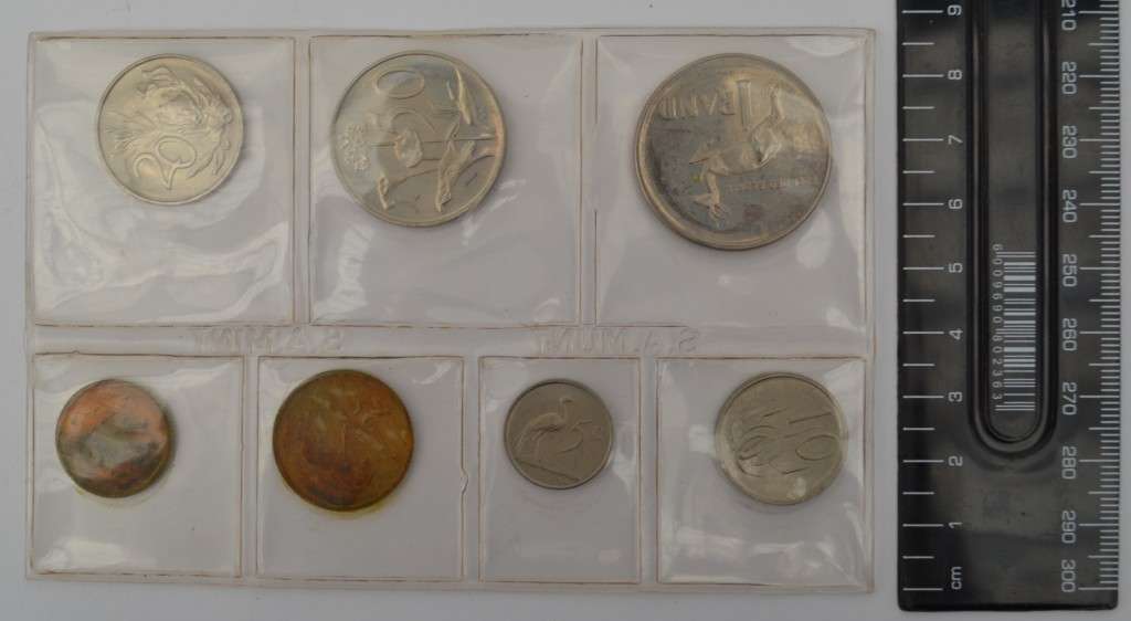 1980 SA Mint Coin Set as per photo