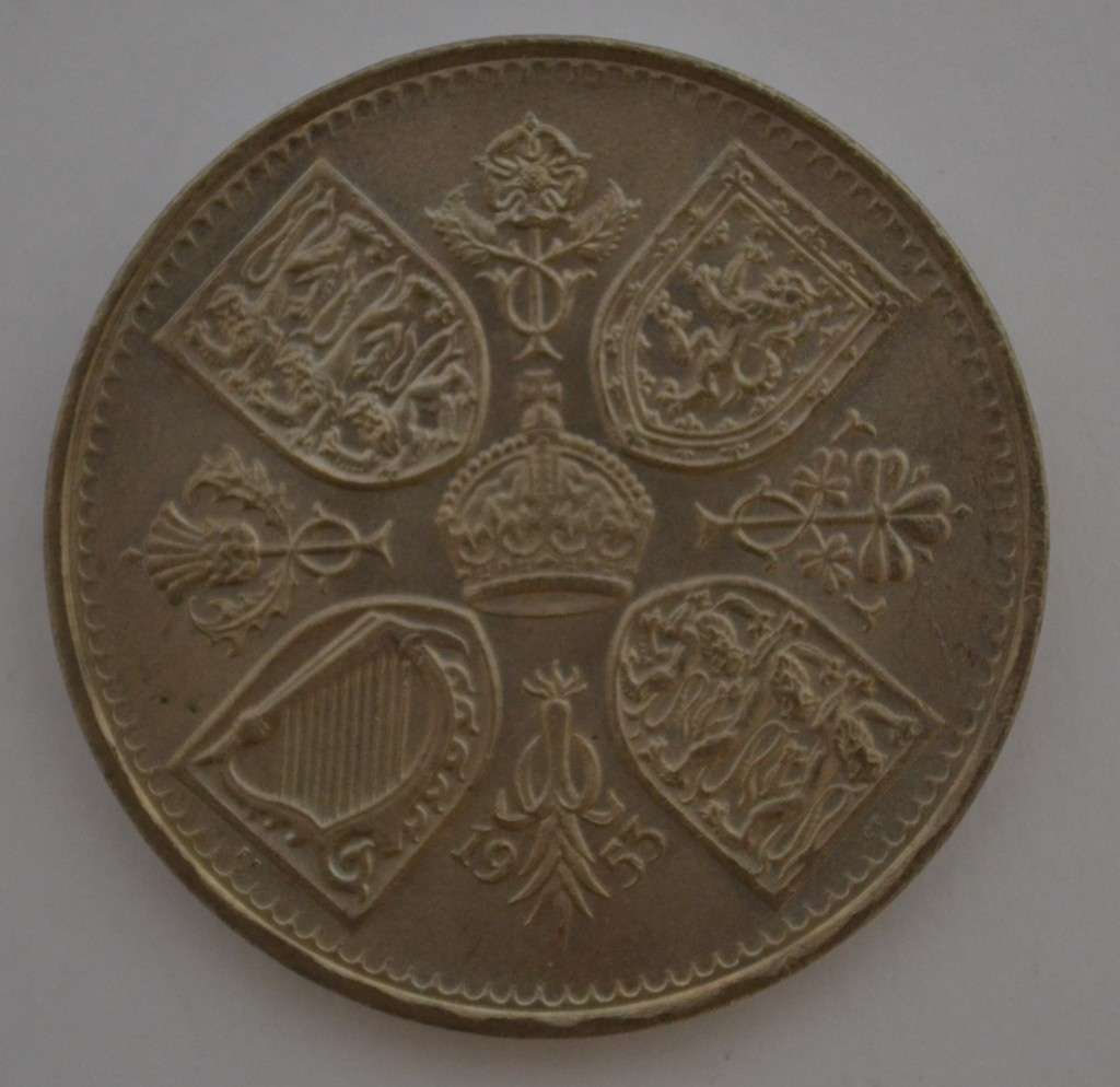 1953 Great Britain 5 Shillings as per photo