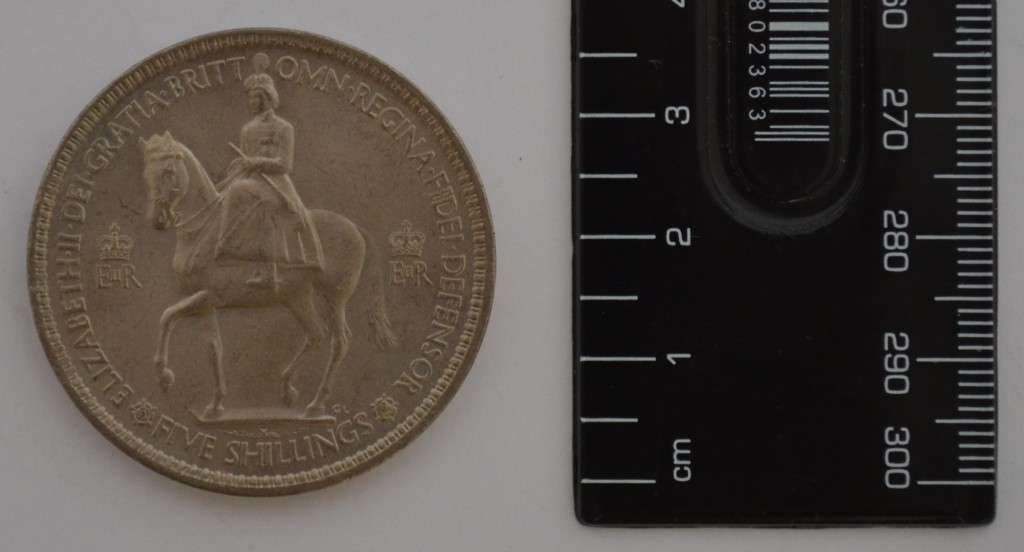 1953 Great Britain 5 Shillings as per photo