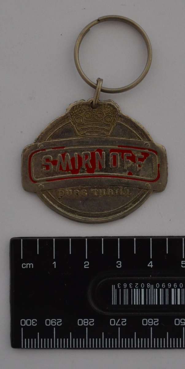 Smirnoff keychain as per photo