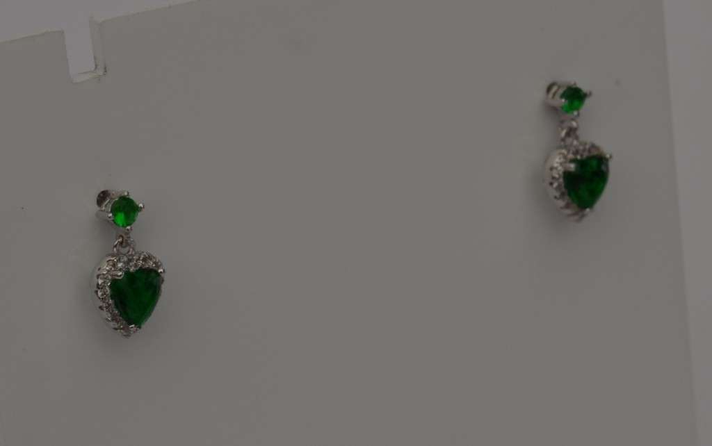 925 Sterling Silver Earrings weight 2,1g as per photo