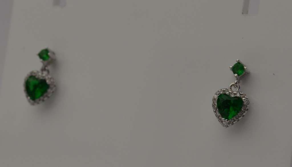 925 Sterling Silver Earrings weight 2,1g as per photo