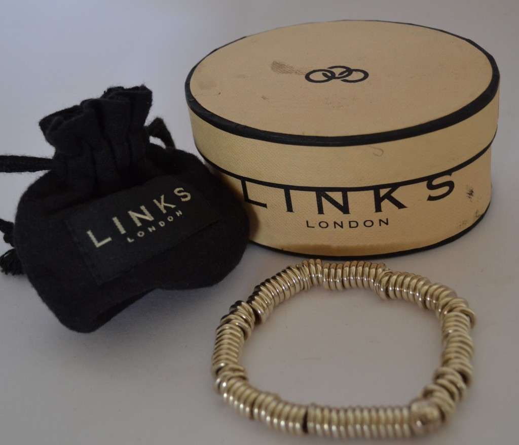 Links of London Sterling Silver Sweetie Bracelet 55g as per photo