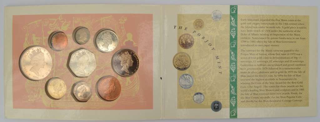 Isle of Man Coin Collection Set