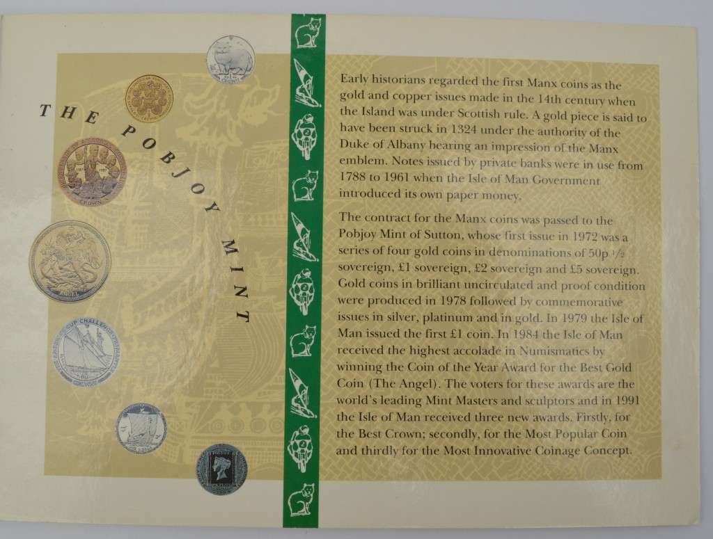 Isle of Man Coin Collection Set