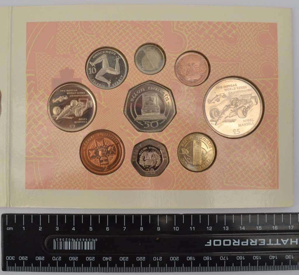 Isle of Man Coin Collection Set