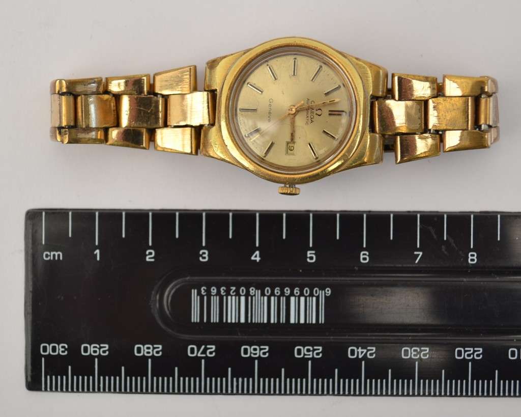 Vintage Omega Geneve Automatic Ladies watch with date, last serviced dec 2023 as per photo