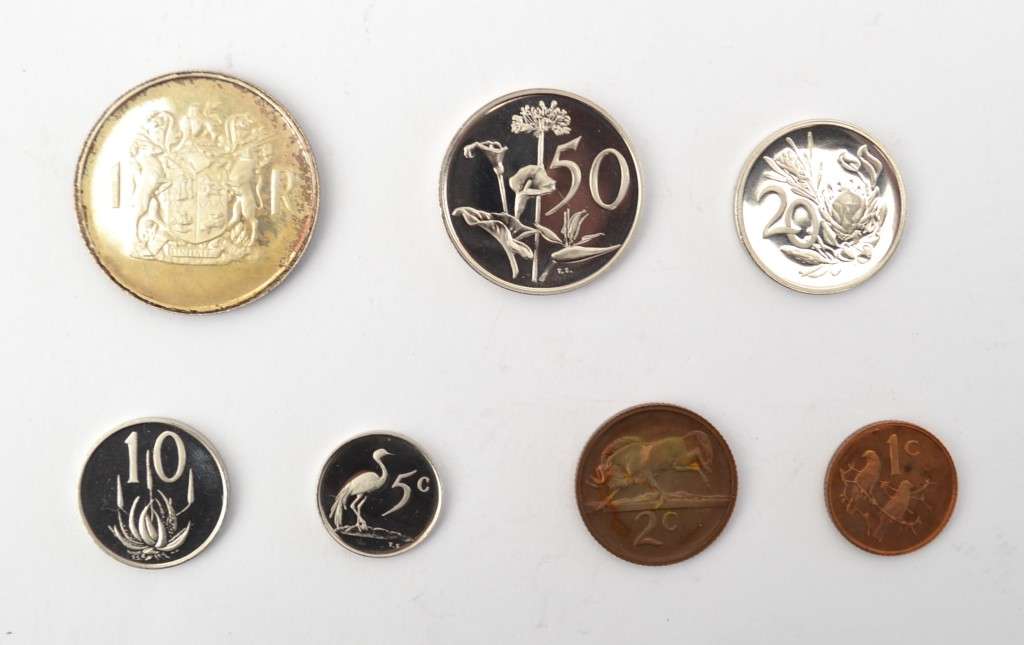 1969 SA Proof Set as per photo