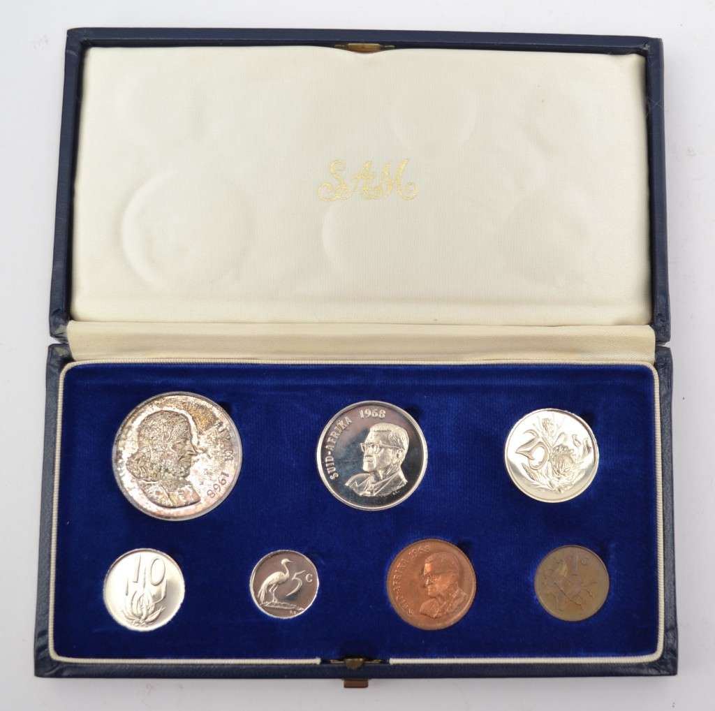 1968 SA Proof Set as per photo