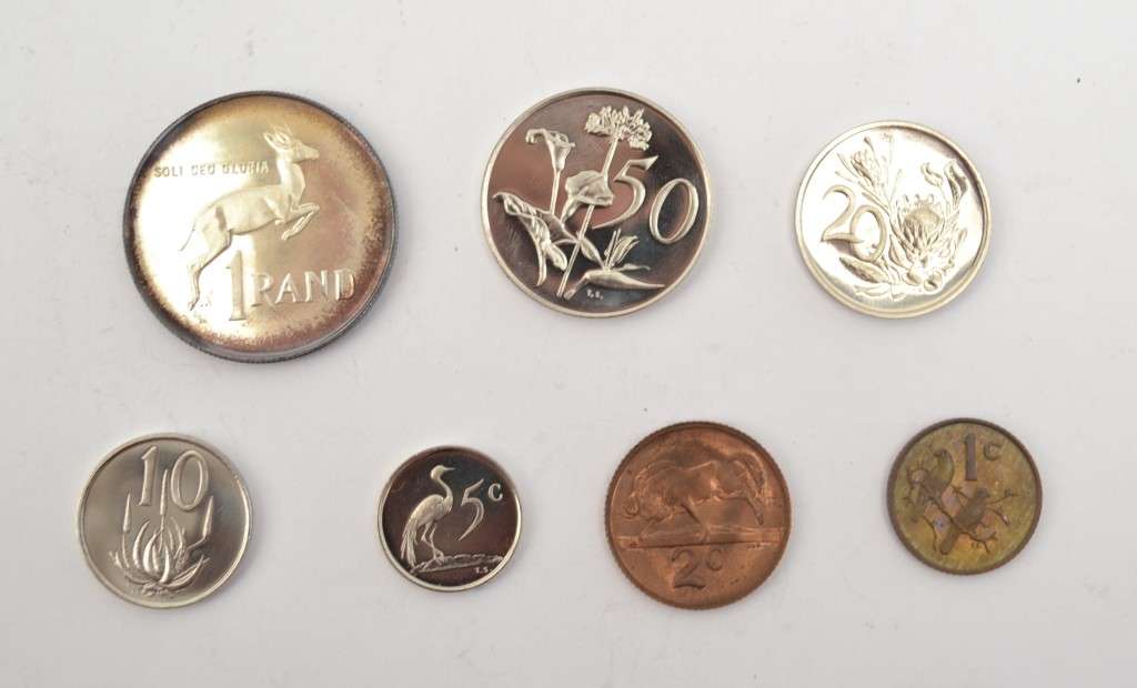 1968 SA Proof Set as per photo