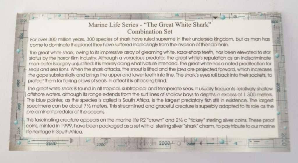 Silver Proof Set -  Marine Life Series