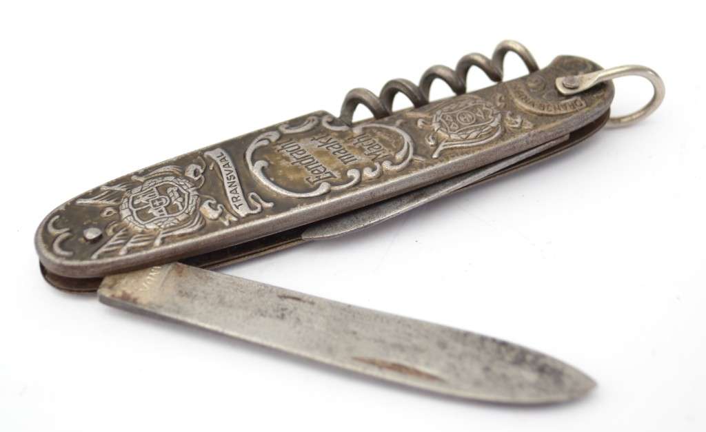 Eendracht Maakt Macht Tranvaal Kruger/Dewet Pocket Knife as per photo