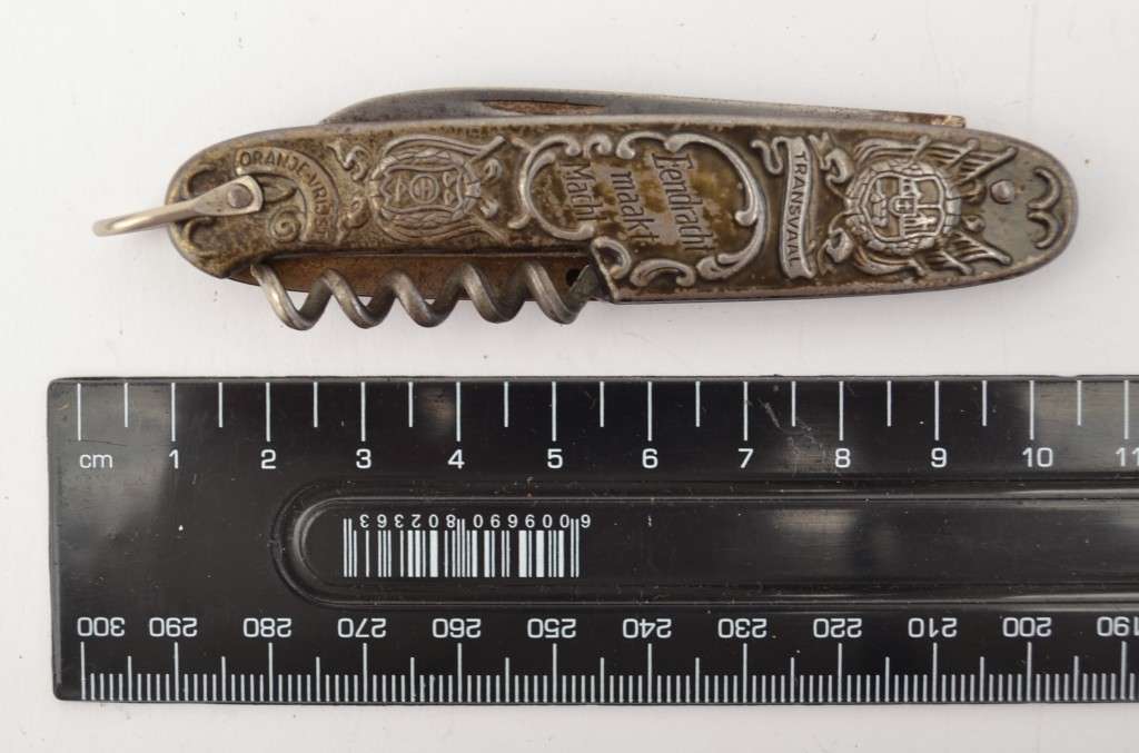 Eendracht Maakt Macht Tranvaal Kruger/Dewet Pocket Knife as per photo