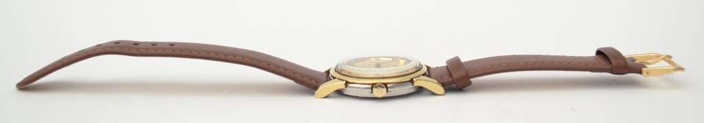 1960`s Omega Constellation Automatic Men`s watch Pie Pan 14k Gold & Stainless Steel as per photo