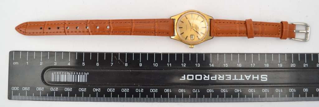 Ladies Omega Automatic Geneve watch with date as per photo