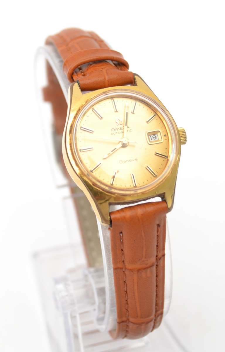Ladies Omega Automatic Geneve watch with date as per photo