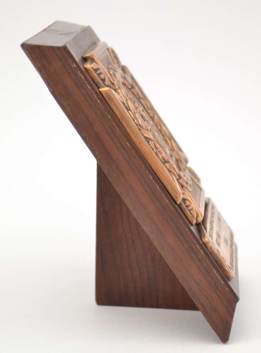 Rare WWII Memorial Plague as per photo