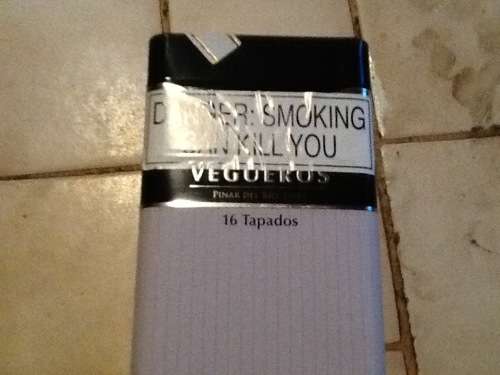 Cuban cigars vegueros case of 16