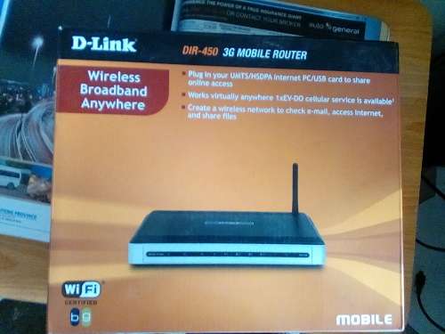 D link 3 g mobile router