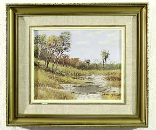 Errol Norbury-After the rains Original oil on board Brilliant investment