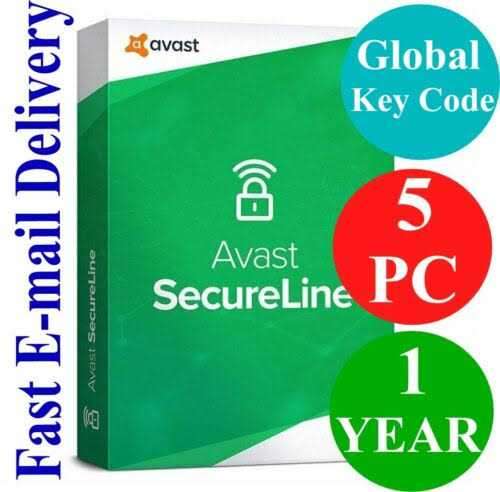 VPN Avast SecureLine VPN 5 Devices 1Year