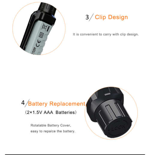 MUSTOOL MT812 Non-contact Volatge Tester Pen