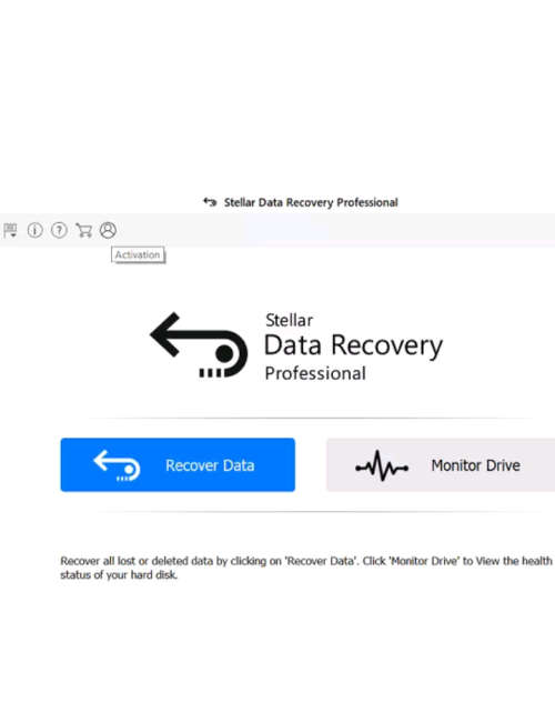 Stellar Data Recovery Proffesional 8 + 1 year license