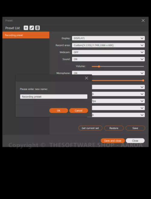 AiseeSoft ScreenRecorder Windows license + download