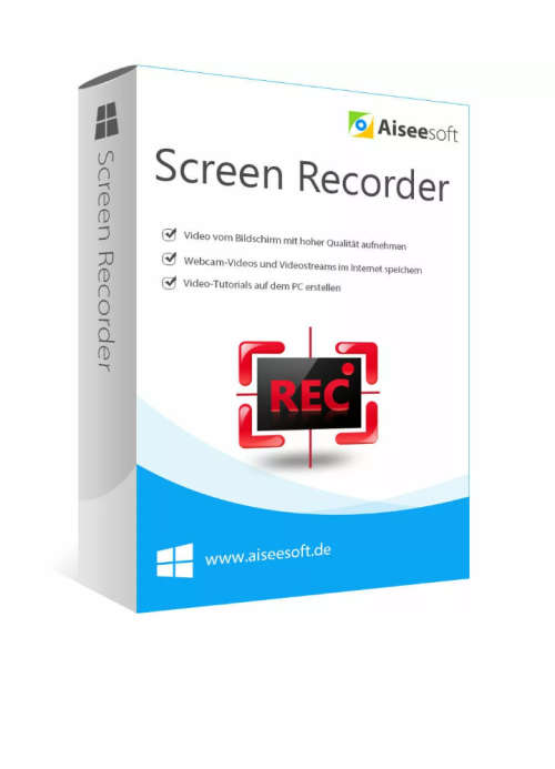 AiseeSoft ScreenRecorder Windows license + download