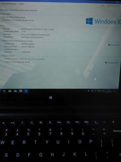 Mecer A105 Windows 10 Tablet PC