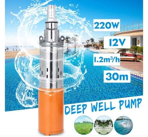 Solar Water Pump 12V 30m lift