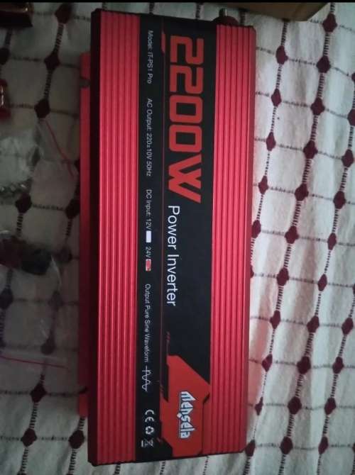 PureSine Wave 12V 2200W Inverter