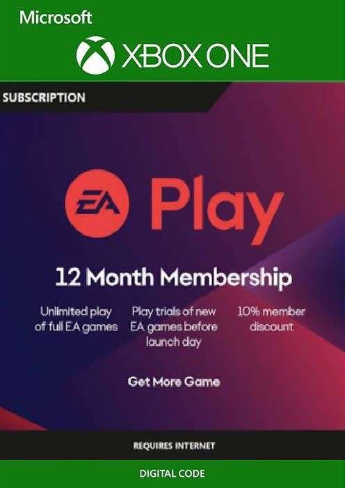 EA PLAY (EA ACCESS)12 MONTH SUBSCRIPTION XBOX ONE