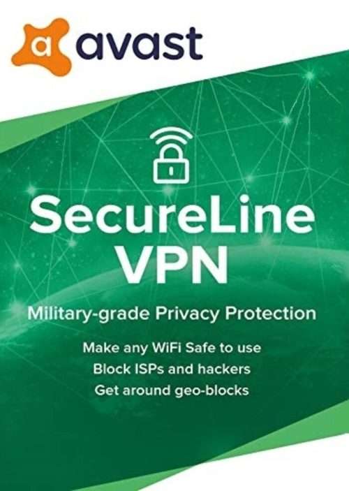 vpn Avast SecureLine 5 Devices 1 Year