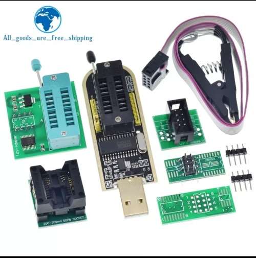 USB Bios Programmer full Kit