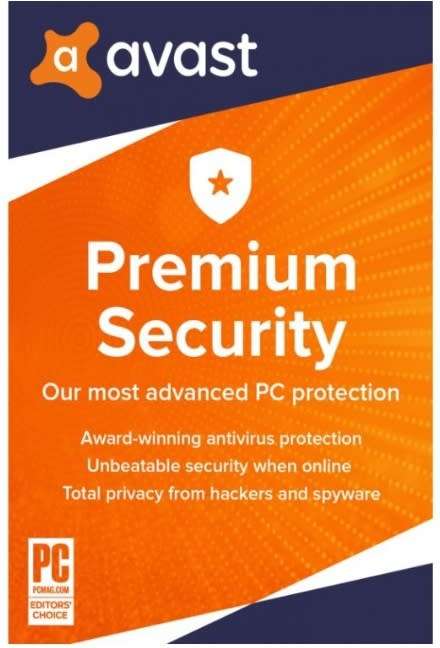 Avast Premium Security 1 Device 2 Years